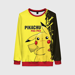 Женский свитшот Pikachu Pika Pika