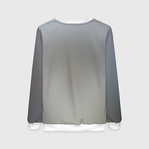 Женский свитшот Милый волк / 3D-Белый – фото 2