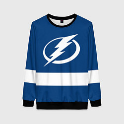 Свитшот женский Tampa Bay Lightning, цвет: 3D-черный