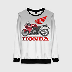 Свитшот женский Honda 2, цвет: 3D-черный