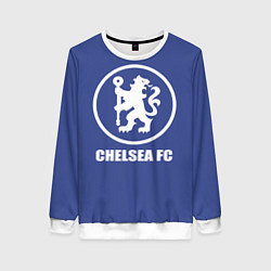 Свитшот женский Chelsea FC, цвет: 3D-белый