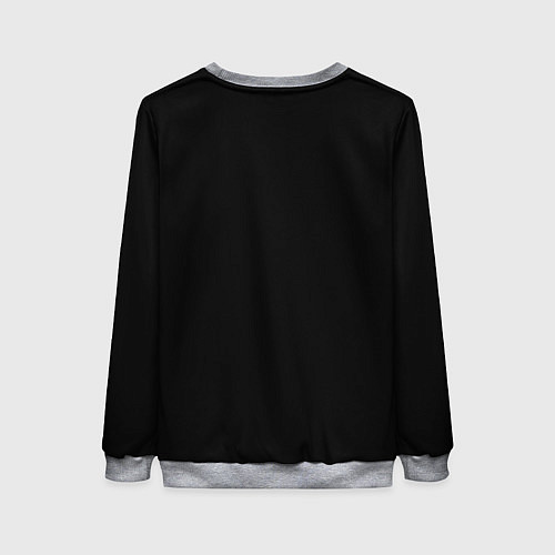 Женский свитшот Donut Panda / 3D-Меланж – фото 2