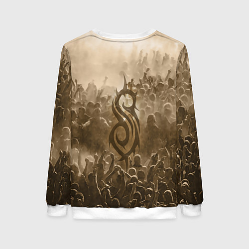 Женский свитшот Slipknot Sepia / 3D-Белый – фото 2