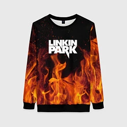 Женский свитшот Linkin Park: Hell Flame