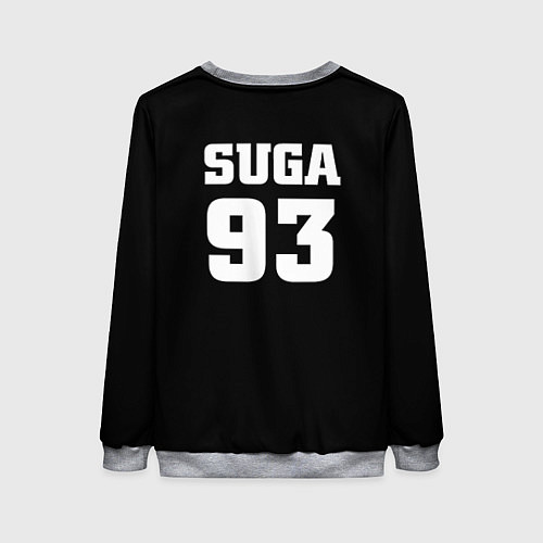 Женский свитшот BTS: Suga / 3D-Меланж – фото 2