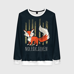 Женский свитшот No Fox Given