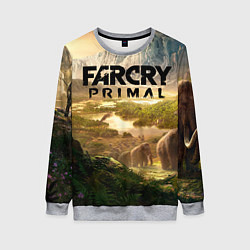 Свитшот женский Far Cry: Primal, цвет: 3D-меланж