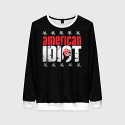 Женский свитшот Green Day: American idiot