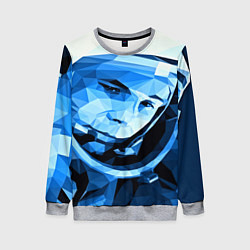 Свитшот женский Gagarin Art, цвет: 3D-меланж
