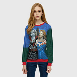Свитшот женский Король и Шут, цвет: 3D-красный — фото 2