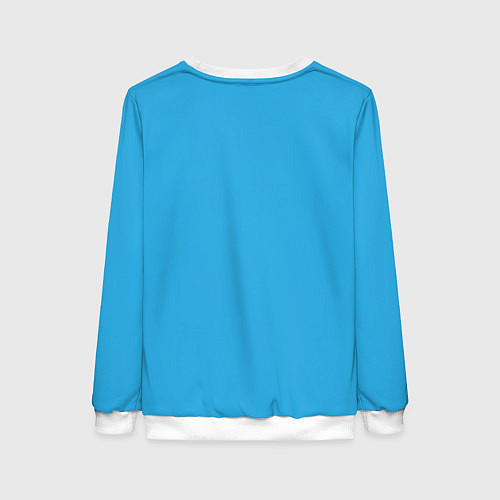 Женский свитшот I eat dolphins / 3D-Белый – фото 2