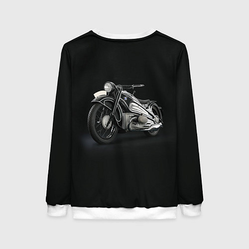 Женский свитшот Мотоцикл BMW / 3D-Белый – фото 2