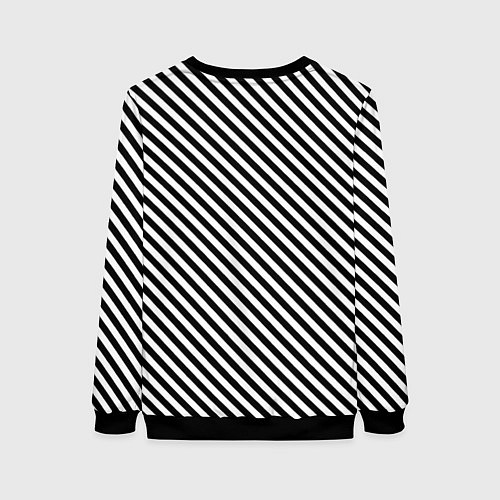 Женский свитшот Pop art girl / 3D-Черный – фото 2