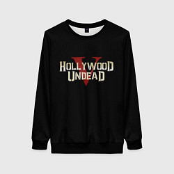 Свитшот женский Hollywood Undead V, цвет: 3D-черный