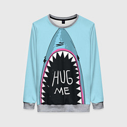 Женский свитшот Shark: Hug me