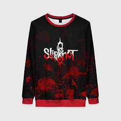 Свитшот женский Slipknot: Blood Blemishes, цвет: 3D-красный