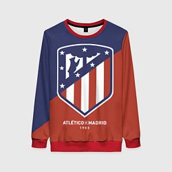 Свитшот женский Atletico Madrid FC 1903, цвет: 3D-красный