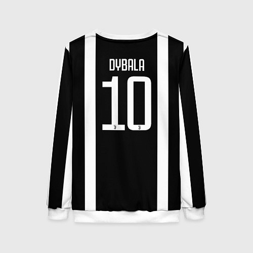 Женский свитшот Juventus FC: Dybala Home 17/18 / 3D-Белый – фото 2