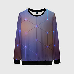 Женский свитшот НЕЙРОННАЯ СЕТЬ NEURAL NETWORK