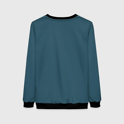 Женский свитшот Cara Delevingne 3 / 3D-Черный – фото 2