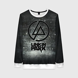 Свитшот женский Linkin Park: Wall, цвет: 3D-белый