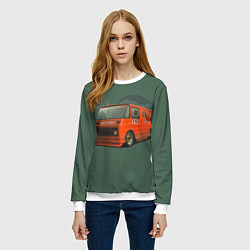 Свитшот женский Jagermeister, цвет: 3D-белый — фото 2