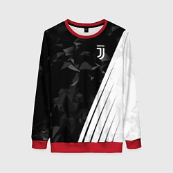Свитшот женский FC Juventus: Abstract, цвет: 3D-красный