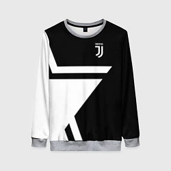 Свитшот женский FC Juventus: Star, цвет: 3D-меланж