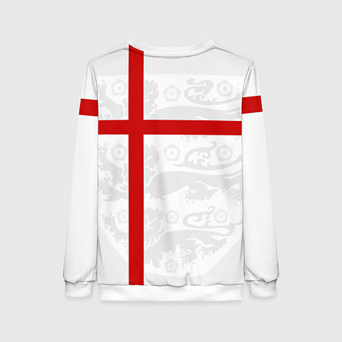 Женский свитшот Сборная Англии / 3D-Белый – фото 2