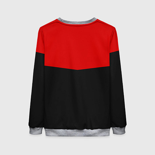 Женский свитшот АC Milan: R&B Sport / 3D-Меланж – фото 2