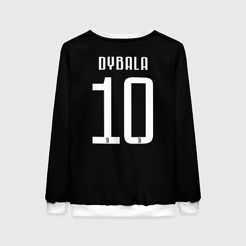 Женский свитшот FC Juventus: Dybala FIFA 2018 / 3D-Белый – фото 2