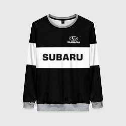 Женский свитшот Subaru: Black Sport