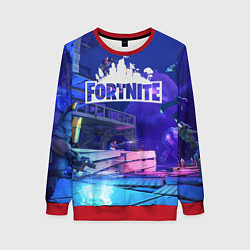 Свитшот женский Fortnite Studio, цвет: 3D-красный