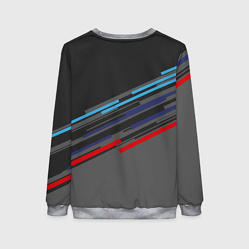 Женский свитшот BMW BRAND COLOR / 3D-Меланж – фото 2