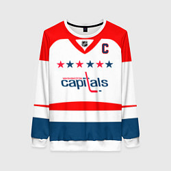 Женский свитшот Washington Capitals: Ovechkin White