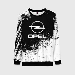 Женский свитшот Opel: Black Spray