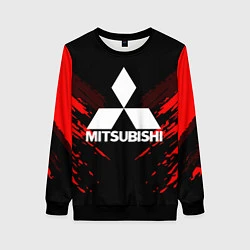 Женский свитшот Mitsubishi: Red Anger