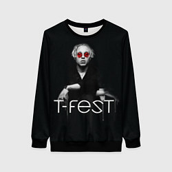 Свитшот женский T-Fest: Black Style, цвет: 3D-черный
