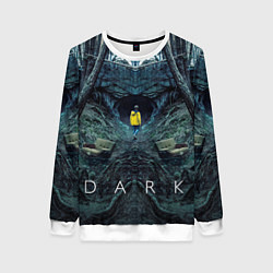Свитшот женский Dark, цвет: 3D-белый