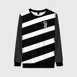 Свитшот женский Juve: B&W Lines, цвет: 3D-черный