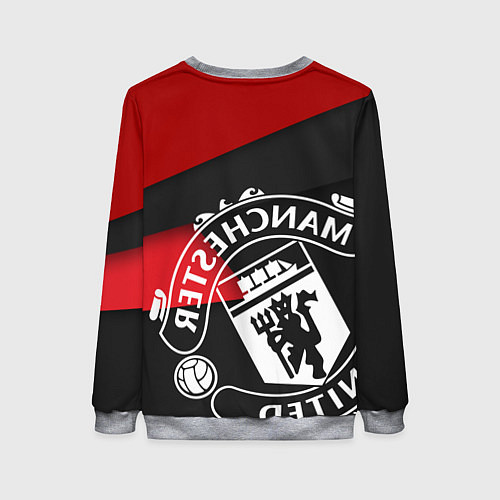 Женский свитшот FC Man United: Exclusive / 3D-Меланж – фото 2