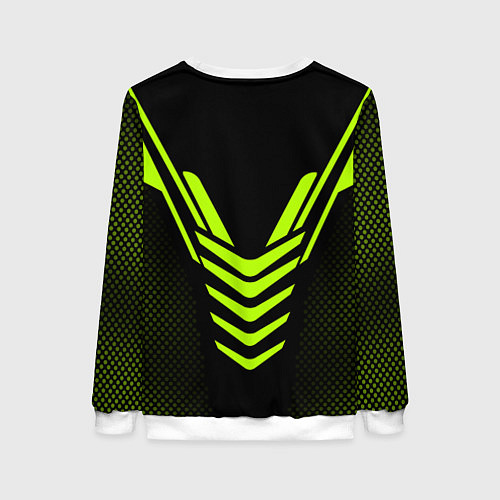 Женский свитшот CS:GO Carbon Form / 3D-Белый – фото 2