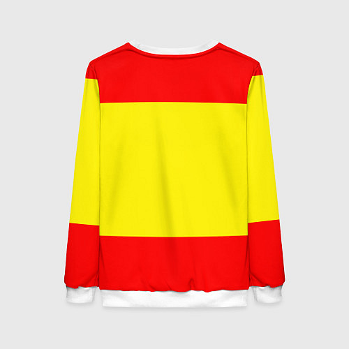 Женский свитшот Сборная Испании / 3D-Белый – фото 2