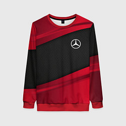 Женский свитшот Mercedes Benz: Red Sport