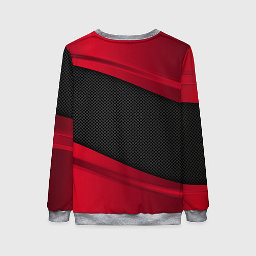 Женский свитшот Isuzu: Red Sport / 3D-Меланж – фото 2