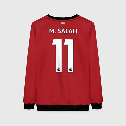 Женский свитшот FC Liverpool: Salah Home 18/19 / 3D-Черный – фото 2