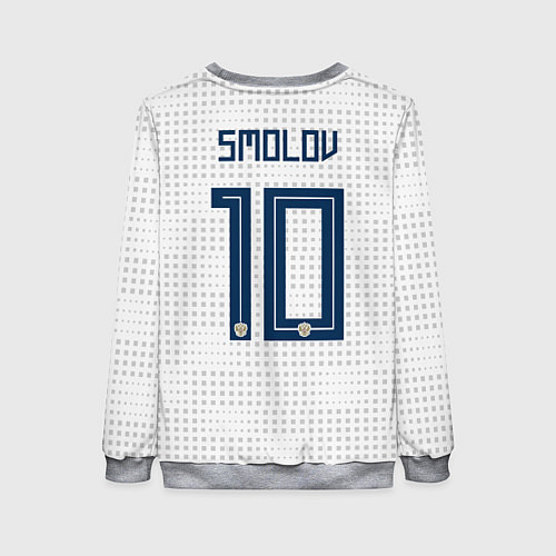 Женский свитшот Smolov Away WC 2018 / 3D-Меланж – фото 2