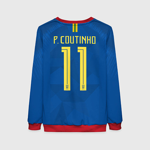 Женский свитшот Coutinho Away WC 2018 / 3D-Красный – фото 2