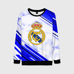 Свитшот женский Real Madrid, цвет: 3D-черный