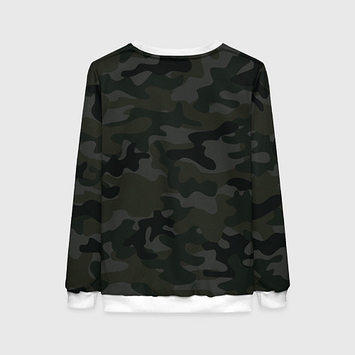 Женский свитшот Трудная служба / 3D-Белый – фото 2